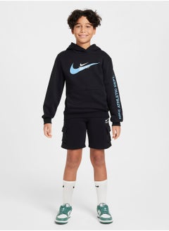 Nike Kids Nsw Fleece Cargo Shorts  - Image 4