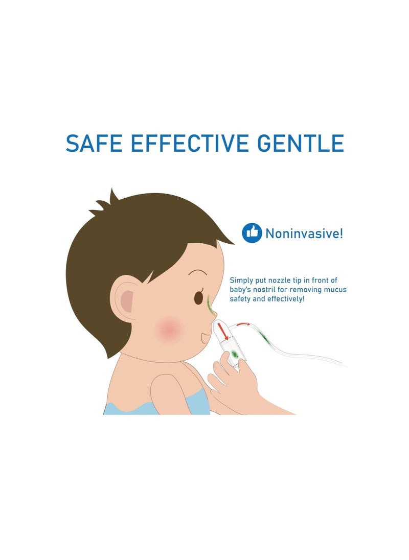 Generic - Made in Taiwan- Hand Pump Nasal Aspirator| Must Have Baby Nose Sucker with Strong Suction, Safe and Non-INVASIVE, Easy and Convenient Pumping - Image 1