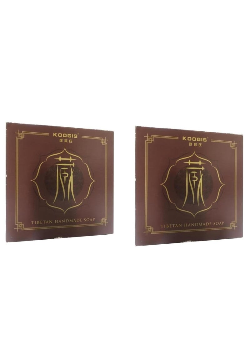Koogis - 2 pieces  KOOGIS Tibetan Handmade Soap 100g - Image 1