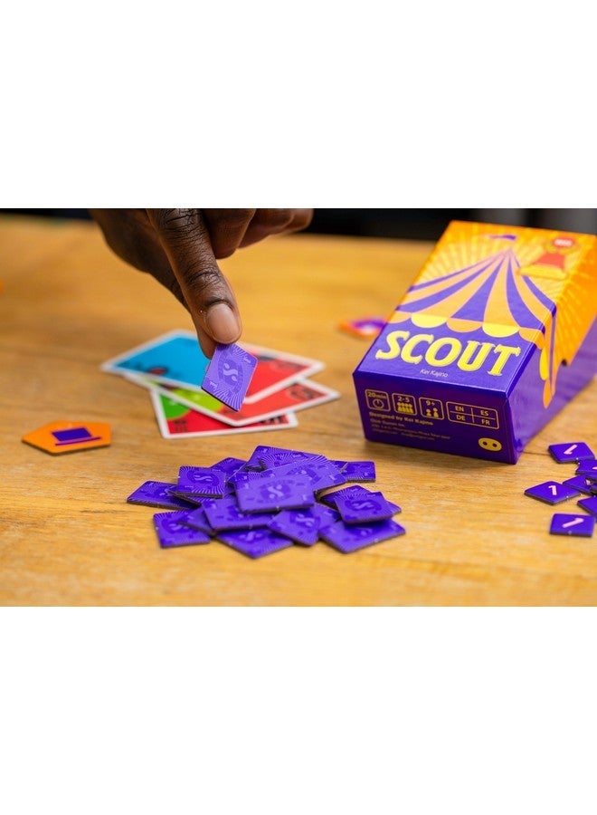 Oink Games Scout - Award-Nominated Strategic Card Game | 2-5 Players | Ages 9+ | Portable Travel Game - Image 3