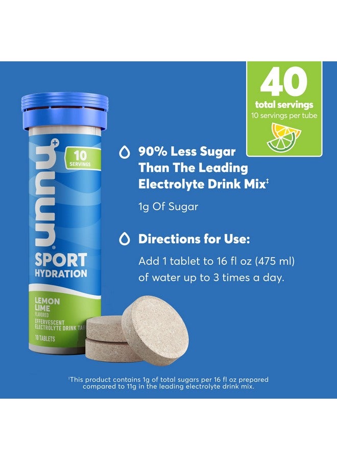 Nuun Hydration Electrolyte Tablets - Dissolvable in Water, Complete Pack | 5 Essential Electrolytes for Hydration | 1g Sugar Drink Mix | Vegan, Non-GMO | 4 Pack (40 Total Servings) - Image 4