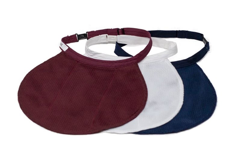 Breathable Laryngectomy Tracheostomy Neck Stoma Guard Cover Color Variety Pack 3 PCS Navy Burgundy White