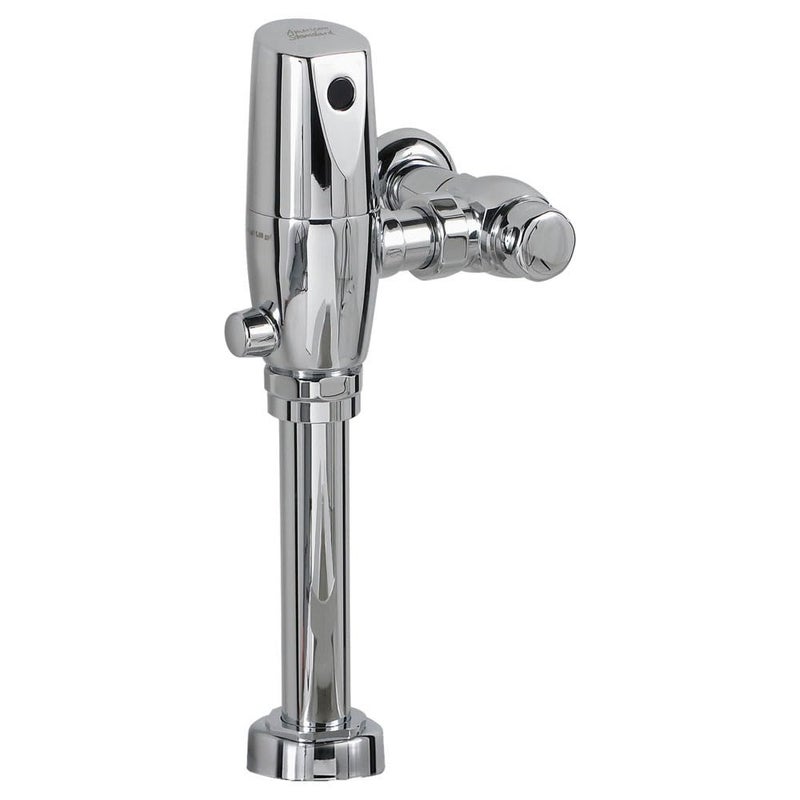 American Standard 6065111002 Selectronic Exposed Battery Powered Toilet 11 GPF Flush Valve Chrome 1613 in wide x 525 in tall x 35 in deep
