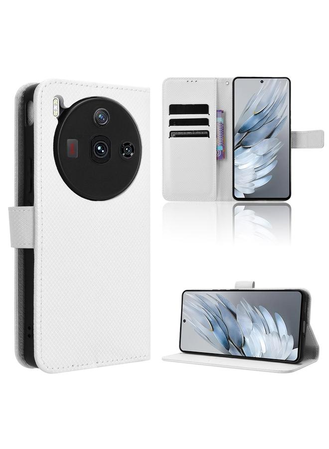 إيروريكس جراب هاتف ZTE nubia Z50S Pro مصنوع من الجلد بنسيج ماسي - Image 1