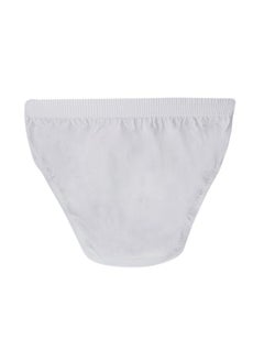 Rayan 6 Pieces Briefs Short Underwear Boy Cotton 100% White  - Image 3