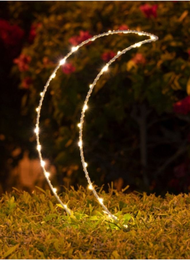 HILALFUL Decorative LED Light | Crescent Shaped | For Living Room, Bedroom, Indoor, Outdoor | Waterproof Patio Light | For Home Decoration in Ramadan, Eid, Wedding | Battery Operated | Islamic Gift - pzsku/ZD0DF89D6D496709A17E3Z/45/_/1689758585/0ff92cd0-66d9-4b2a-9877-dd69b8db7e42