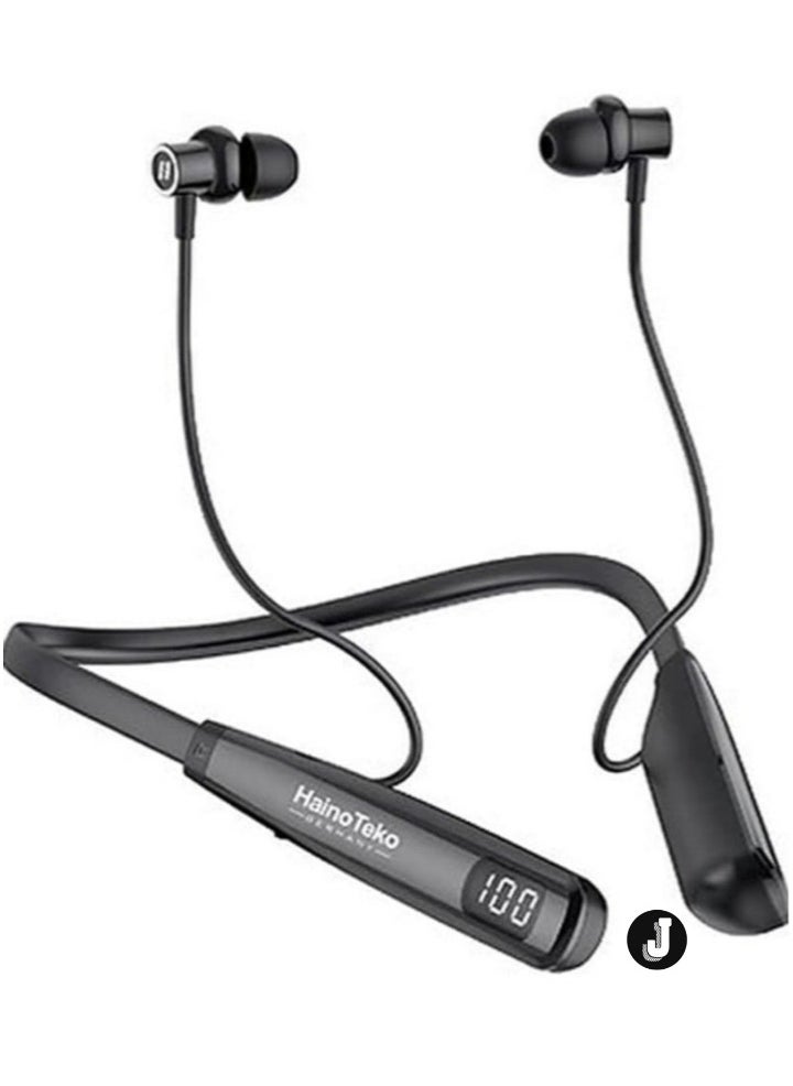 JAJEEK "2024 Wireless Bluetooth Neckband Earphones – Comfortable and Secure Fit, Long Battery Life, Deep Bass, Sweatproof Sports Headphones" - Image 1