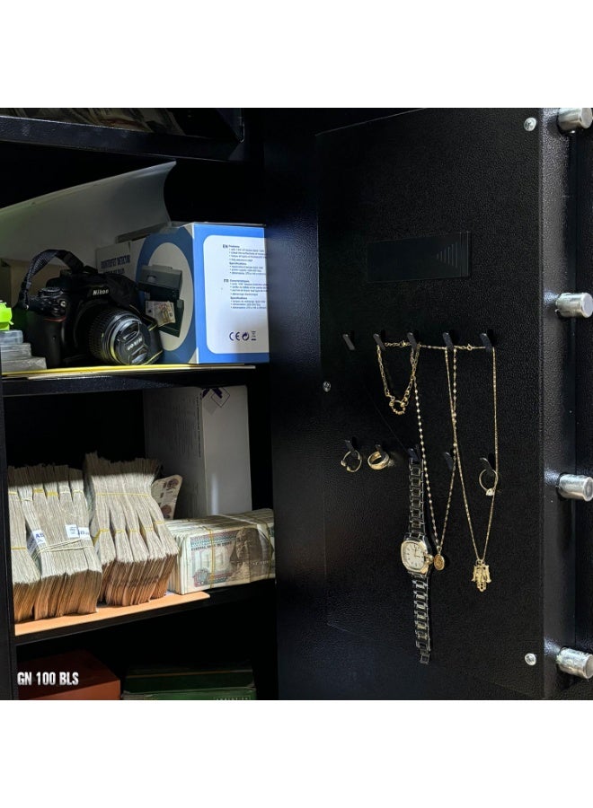 Safety Tech خزنة GN100 BLS ديجيتال بشاشة ومصادقة ثنائية – ماركة Safety Tech – بارتفاع 100 سم  - Image 3