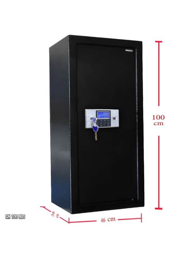 Safety Tech خزنة GN100 BLS ديجيتال بشاشة ومصادقة ثنائية – ماركة Safety Tech – بارتفاع 100 سم  - Image 2