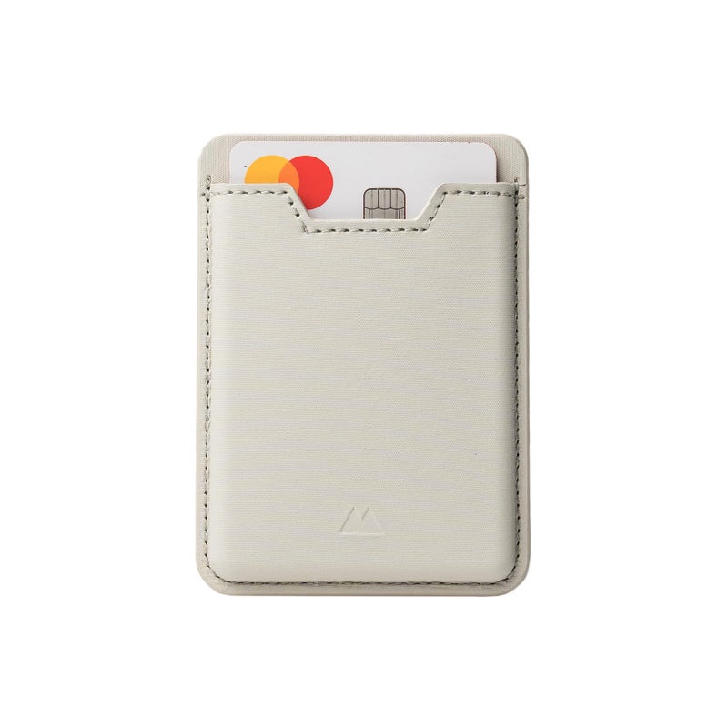Mous MagSafe Compatible Wallet Card Holder Cell Phone Magnetic Wallet for iPhone 17 iPhone 16 iPhone 15 iPhone 14 iPhone 13 and iPhone 12 Models MagSafe Compatible Accessory Sand - Image 2