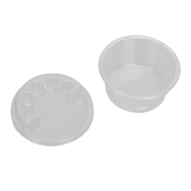 YILONG Tattoo Cartridge Holder: 20 Sets Disposable Color Changing Cleansing Cup - 5-Slot Convenient Tray Tattoo Needle Holder Stand for Tattoo Artist Sessions & Colorful Tattoo Designs - Image 2