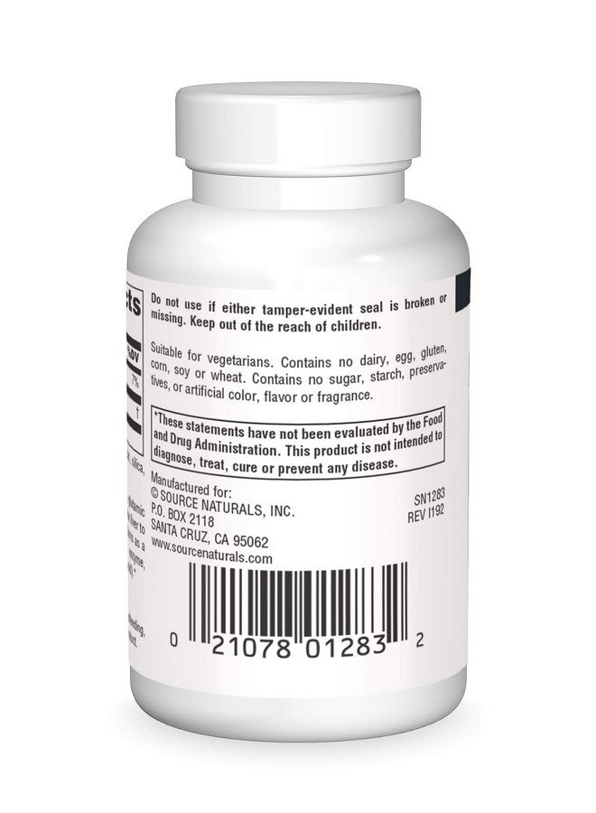 Source Naturals Glutathione Supplement For Liver Support 250Mg 60 Tablets - Image 3