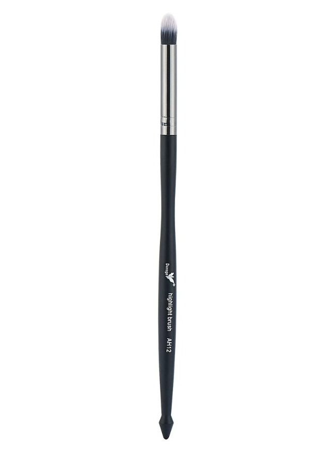 daroge Professional Highlight Makeup Brush Black/Silver 