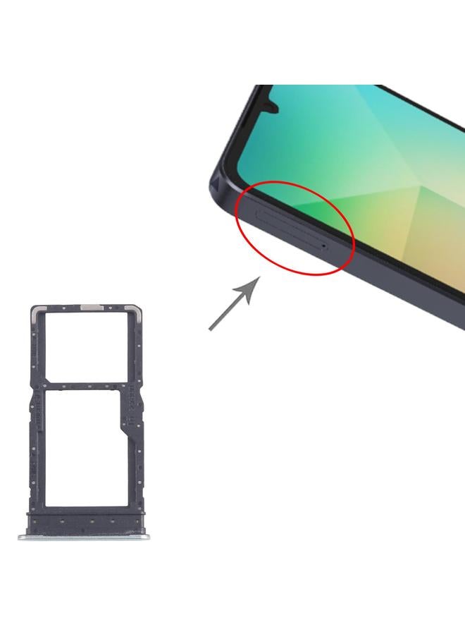 erorex For Samsung Galaxy A06 5G SM-A066B Original SIM + SIM / Micro SD Card Tray (Green) - Image 4