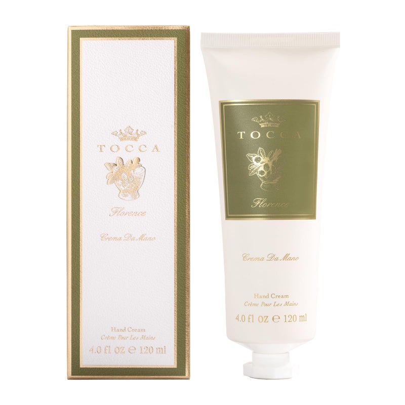 Tocca Crema de Mano Luxe, Florence Hand Cream, 4 oz - Bergamot, Pear, Gardenia - Moisturizing, Quick Absorbing - Image 1
