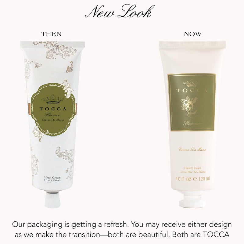 Tocca Crema de Mano Luxe, Florence Hand Cream, 4 oz - Bergamot, Pear, Gardenia - Moisturizing, Quick Absorbing - Image 2