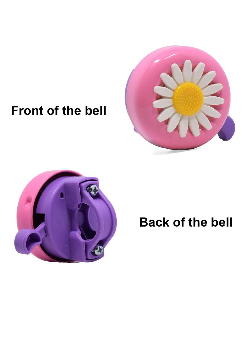 جرس حلقة دراجة أطفال ودراجة دائرية ملونة للدراجات الثلاثية والدراجات البخارية للأطفال - Image 3