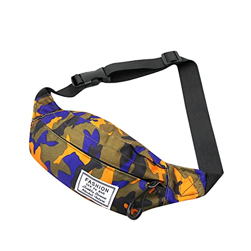 AIBEARTY Kids Fanny Pack Boys Small Camouflage Waist Pack Belt Waist Bag Pack Pouch with Adjustable Strap for Children Sport Running, Camping, Trip - Image 2