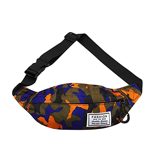 AIBEARTY Kids Fanny Pack Boys Small Camouflage Waist Pack Belt Waist Bag Pack Pouch with Adjustable Strap for Children Sport Running, Camping, Trip - Image 1