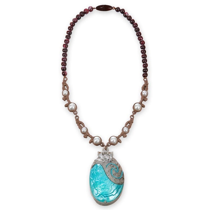 Disney Store Official Moana 2 Singing Necklace - Kids Costume Accessory for Dress Up & Pretend Play - Disney Accessories, Kids Necklace for Girls, Cosplay Accessories - Image 1