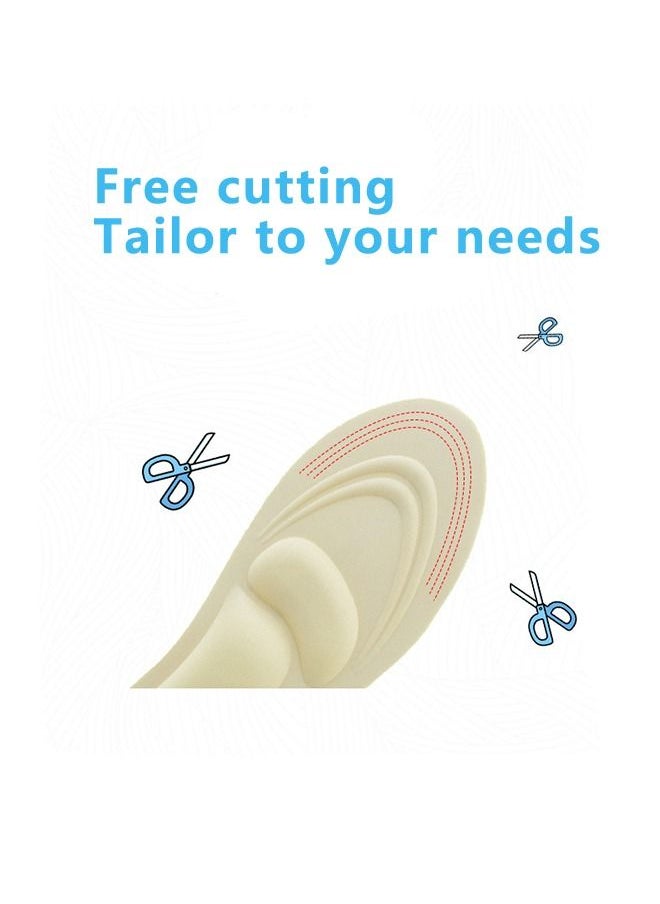 Generic - Memory Foam Insoles Orthotic Insole High Arch Foot Support Soft insoles - Image 1