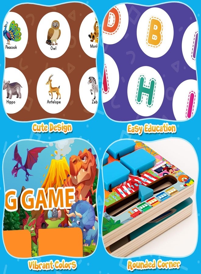 Hodurgyi 2 Pack Matching Memory Game for Kids Age 3 4 5 6 7 8 Years Old, Travel Toy for Toddlers Boys Girls, Road Trip Travel Essentials for Kids, Airplane/Car/Camping Activity, Ideal Christmas, Birthday Gifts - Image 4