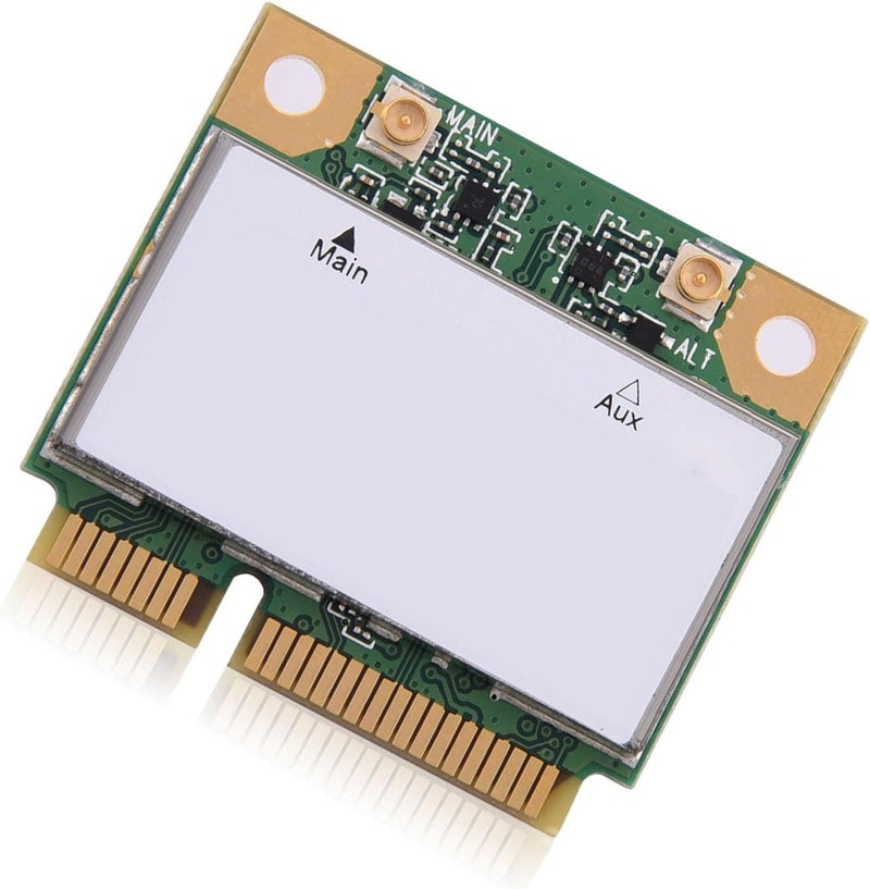 Multi-market varied design options Drfeify 2 in 1 WiFi Wireless Card for Mini PCIE - Fast Transmission Speed for PC/Laptop HM55 HM57 HM65 HM67 HM75 HM77 Chipset, 150-300Mbps Speed, 2.4GHz Wireless Technology KSA market compliant quality Single & bulk use compatible Multi-budget available picks Certified local stock Local licensed courier Air & land transit compatible Solid anti-deform Multi-use detailed build Precision made Wear resistant All season compatible build Quick assemble Riyadh Jeddah Dammam ship Easy assemble alternatives Upgraded simple practical design Systematic nationwide ship Advanced compact design Multi-goal comprehensive design Transit damage minimized design Global easy assemble picks All need matching options Individual group scene compatible All-item unified delivery Global assorted color picks - Image 5