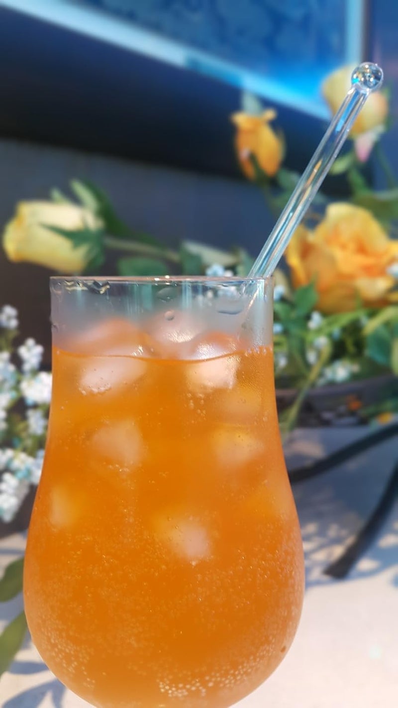 Gmark 6 Inch Plastic Round Top Swizzle Sticks 100 ct Clear, Ball Head Stirrer 100 Pack GM1003D - Image 3