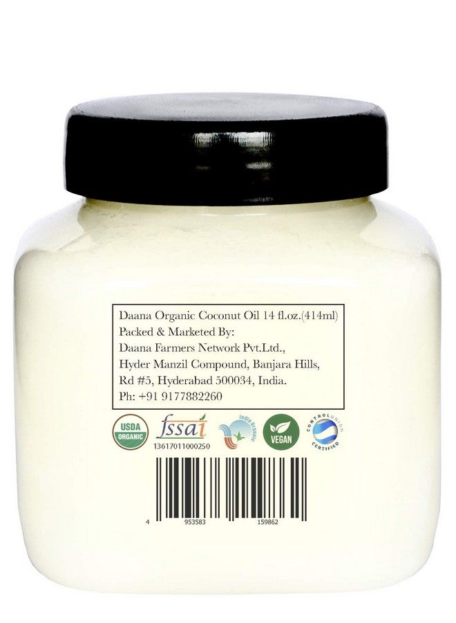 Daana زيت جوز الهند العضوي للبشرة البكر الممتاز المعصور على البارد (12 أونصة) - Image 4