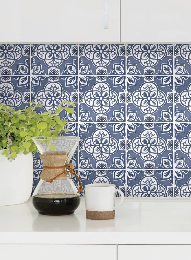 WallPops Caeli Peel & Stick Wall Tiles, Blue - Image 2