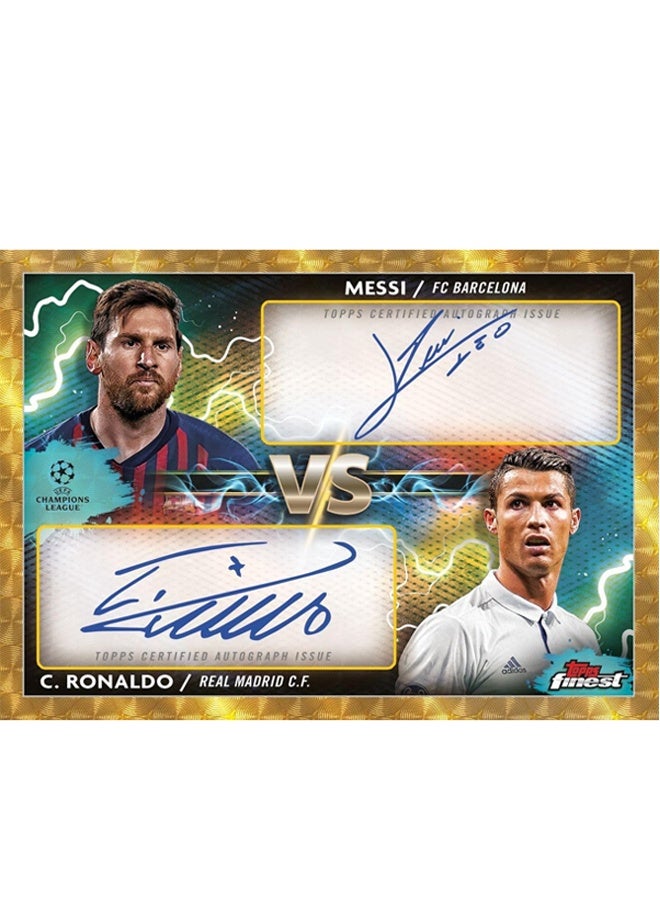 Topps 2023-24 Topps Finest UEFA Club Competitions, Football Signature Trading Card Autographed Soccer Card Refractor Collector’s Edition Sports Memorabilia for Fans and Collectors - Image 4