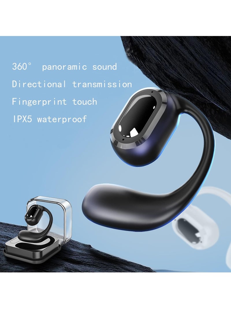 KIN Kin Open-Ear Wireless Headphones,Single Earbud Headphones Wireless Bluetooth Air Bone Conduction Headphones，Comfort Sports Earbud for Running/Driving/Work/Cycling  - Image 5