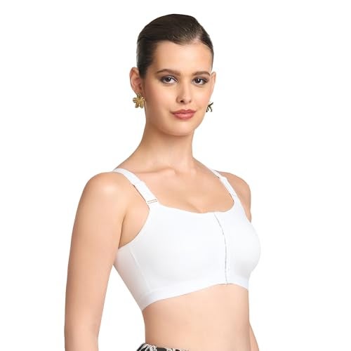 TRYLO Front OPEN-BRA-40-WHITE-D-CUP - Image 4