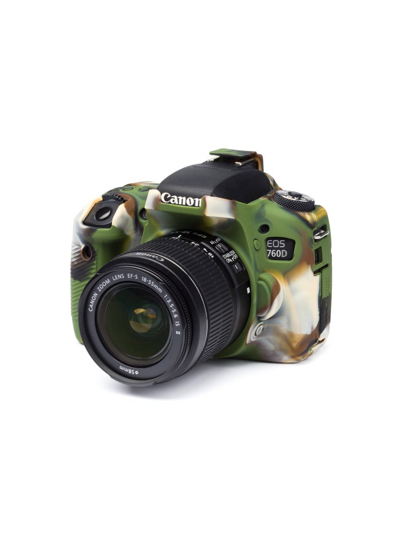 easyCover Silicone Protection Cover for Canon 760D (Camouflage) - Image 1