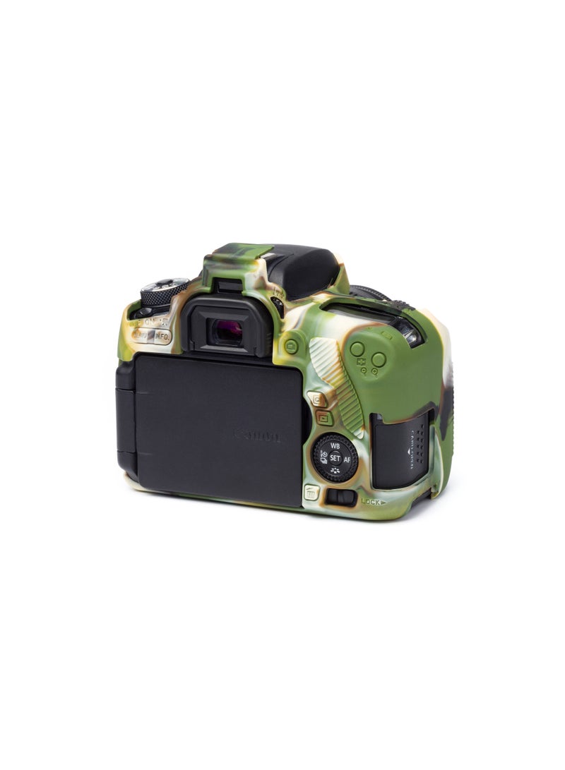 easyCover Silicone Protection Cover for Canon 760D (Camouflage) - Image 2