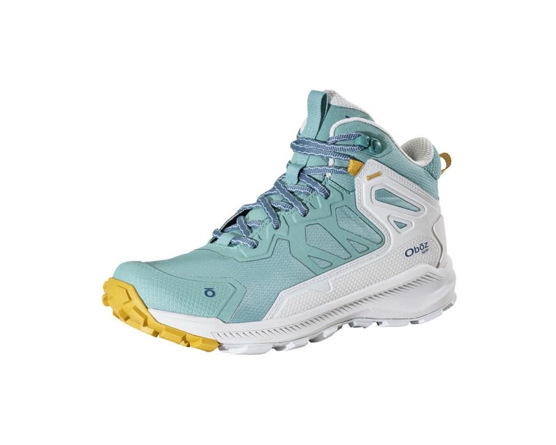 Oboz Women's Katabatic Mid B-DRY Waterproof Hiking Boot, Glacier, 9 - Image 3