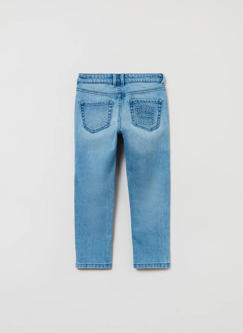 Ovs OVS Grand&Hills Five-Pocket Relaxed-Fit Jeans