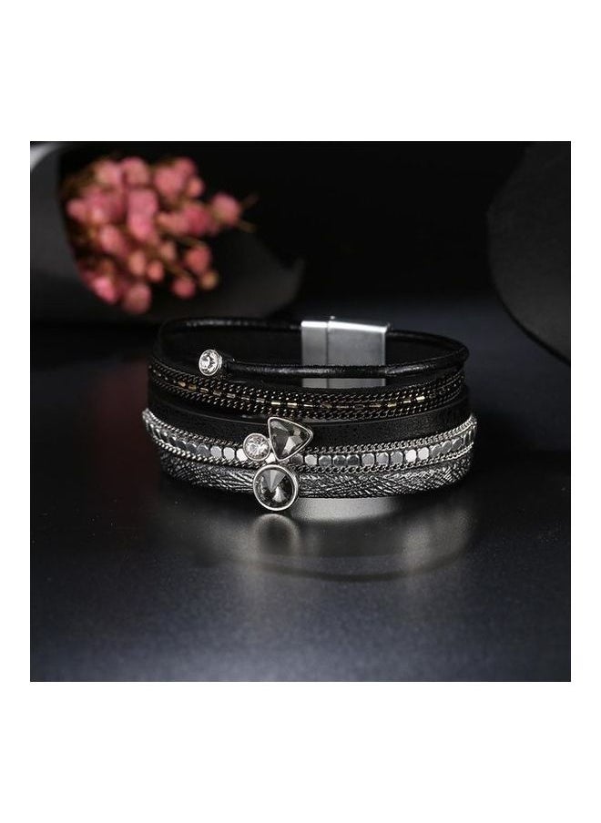 NIBEMINENT - Stone Studded Bracelet - Image 1
