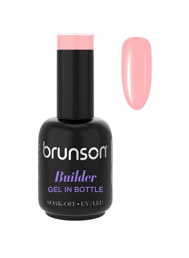 brunson Builder Gel, 10 in-1 Builder Gel In A Bottle 18ml  Soak Off UV/LED Hard Gel for Nail extension Builder Base Gel Nail Polish for Long lasting Fake nails Manicure Strong Nails Tips for Nail Art Bbg19