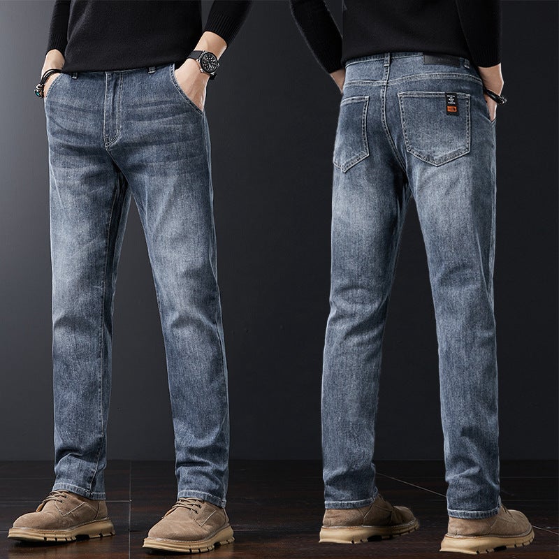 Unisex Casual Daily Denim Jeans - Image 2