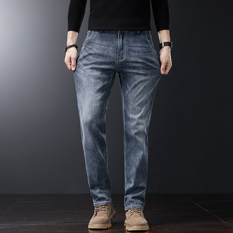 Unisex Casual Daily Denim Jeans - Image 5