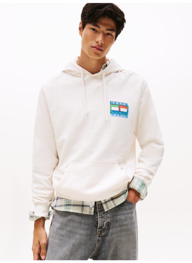 TOMMY JEANS Back Graphic Terry Hoody - Image 1