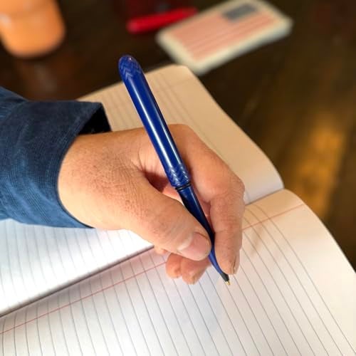 Pokka The USA Made Pocket Pen – 8 Pack – compact, affordable, lightweight, EDC black ink ballpoint pen – waterproof and floats – carries small, writes big (Midnight Blue) - Image 3
