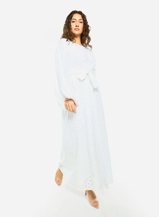 House of Moda Layered Overlay Relaxed Jalabiya