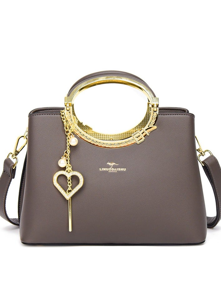 Mark Fairwhale New Fashionable And Minimalist Hand-held Single-shoulder And Crossbody Bag