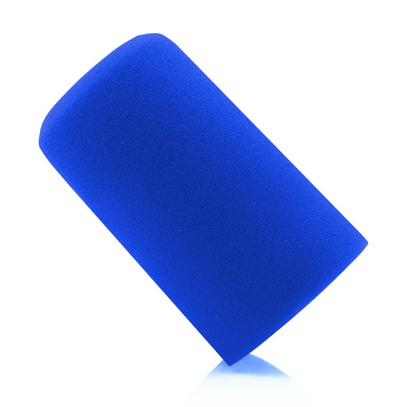 LEFXMOPHY SM7B Pop Filter for Shure SM7B SM7dB Vocal Microphone RK345 Replacement Windscreen,Blue Windsock Cover 1-Pack Wind Foam Cover - Image 5