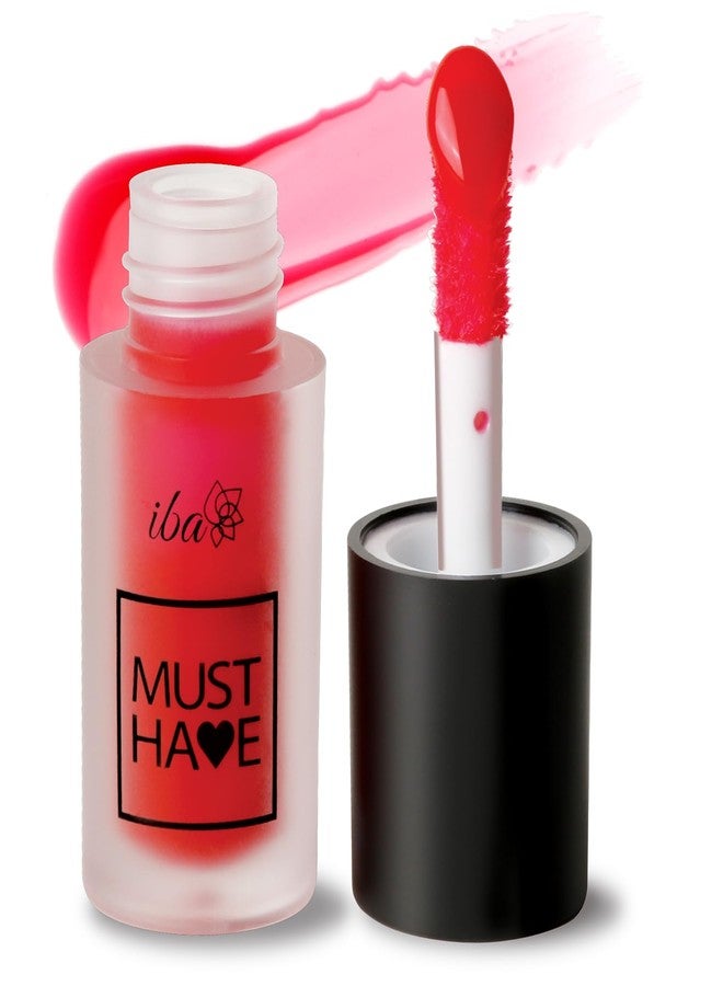 Iba Must Have High Shine Lip Oil with Vitamin C for Making Lips Brighter and Pinker | Long-Lasting Nourishment and Hydration | Soft and Natural Lips | Shade - 01 Raspberry Twist, 2.6ml - Image 1