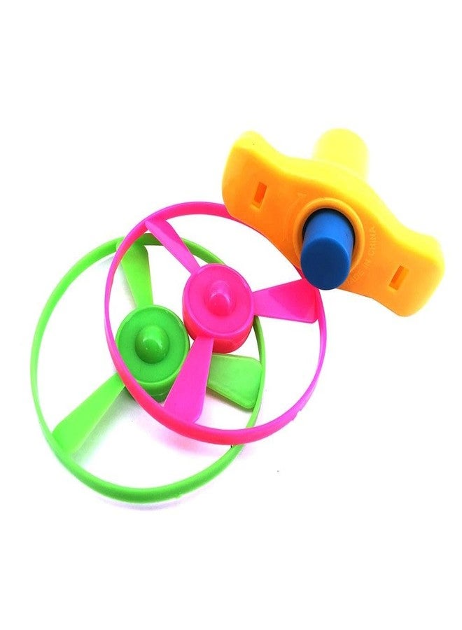 YOOKO® (Pack of 3 Lattu Fan Lattu Toy with Fan for Kids, Multicolor, Lattoo Toy, Indoor/Outdoor Play, Plastic, Age 2-6 - Image 2
