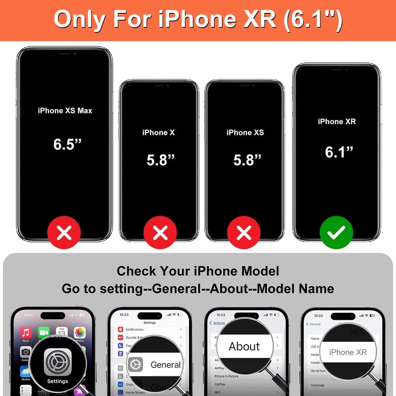 iCoverCase Compatible with iPhone XR Wallet Phone Case with Card Holder and Wrist Strap PU Leather Magnetic Clasp Shockproof Case 6.1 Inch (Khaki) - Image 2