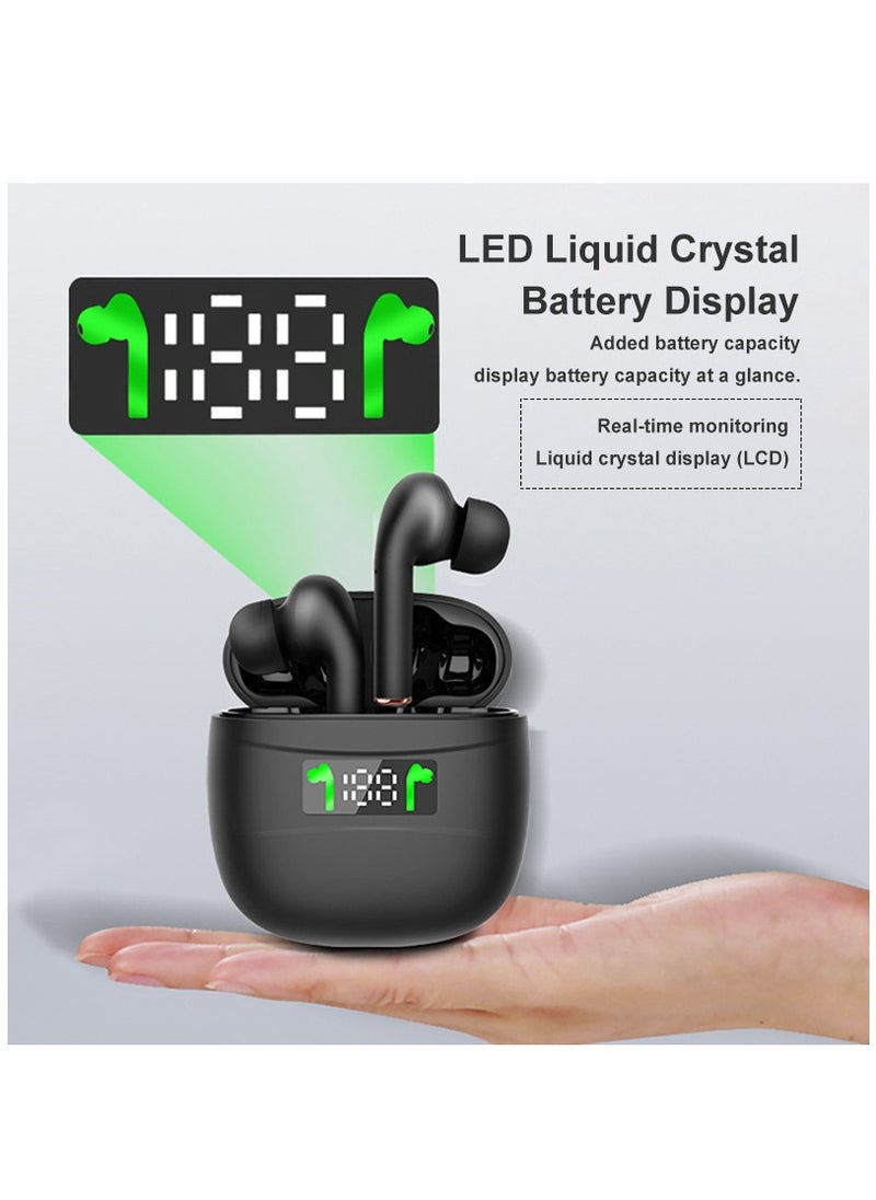 Furtey - Language Translation Earbuds Multifunctional Bluetooth Noise Reduction Translation Earphones with Digital Display Supports 144 Languages - Image 1